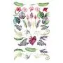 WYUEN 12 PCS/lot Flower Temporary Tattoo Sticker for Women Men Fake Tatoo Body Art Adult Waterproof Hand Stickers 9.8X6cm (FW12-14)