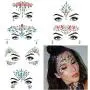 COKOHAPPY 6 Sets Rhinestones Naufragés – Stickers Temporaires pour le Corps, Pierres Précieuses, Bindi, Collection 1 COKOHAPPY 6 Sets Rhinestones Naufragés – Stickers Temporaires pour le Corps, Pierres Précieuses, Bindi, Collection 1