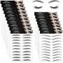 18 Sheets 4D Hair-Like Authentic Eyebrows Waterproof Eyebrow Tattoo Stickers Eyebrow Transfers Stickers Eyebrow Grooming Shaping Makeup Sticker for Women Girls, 9 Styles 180 Pairs 18 Sheets 4D Hair-Like Authentic Eyebrows Waterproof Eyebrow Tattoo Stickers Eyebrow Transfers Stickers Eyebrow Grooming Shaping Makeup Sticker for Women Girls, 9 Styles 180 Pairs