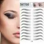 DKAF 2 Pcs 3D Hair-Like Authentic Eyebrows, Waterproof Imitation Ecological Natural Tattoo Eyebrow Stickers, Grooming Shaping Brow Shaper Makeup Eyebrow Transfer-E10 DKAF 2 Pcs 3D Hair-Like Authentic Eyebrows, Waterproof Imitation Ecological Natural Tattoo Eyebrow Stickers, Grooming Shaping Brow Shaper Makeup Eyebrow Transfer-E10