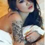 DaLin Extra Large Vorübergehende Tattoos, Arm- und Halbschultern-Tätowierungen für Männer und Frauen, 20 Blätter