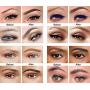Eyebrow Stencil, 12PCS Eyebrow Shaper Kit, Reusable Eyebrow Template With Strap, 3 Minutes Makeup Tools For Eyebrows