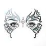 Stickers Artistiques pour Visage - Piou Piou pour Femmes, Tatouages Temporaires Waterproof, 6 Pièces Stickers Artistiques pour Visage - Piou Piou pour Femmes, Tatouages Temporaires Waterproof, 6 Pièces