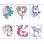 Unicorn Temporary Tattoos for Children Kids Girls(45Sheets),Konsait Great Girls Fake Stickers Waterproof Rainbow Unicorn Kids Birthday Party Favors Decorations Birthday Party Gift Bag Fillers