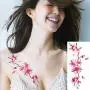Kotbs 6 Sheets Large Temporary Tattoos Flower Paper Sexy Body Tattoo Sticker for Women & Girl Fake Tattoo (Lily, Peach, Plum, Peony) Kotbs 6 Sheets Large Temporary Tattoos Flower Paper Sexy Body Tattoo Sticker for Women & Girl Fake Tattoo (Lily, Peach, Plum, Peony)