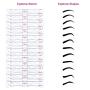 Eyebrow Stencil, 12PCS Eyebrow Shaper Kit, Reusable Eyebrow Template With Strap, 3 Minutes Makeup Tools For Eyebrows