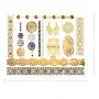 Terra Tattoos Temporary Metallic Tattoos - 75 Fake Gold Tattoos Terra Tattoos Temporary Metallic Tattoos - 75 Fake Gold Tattoos