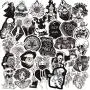 50PCS Gothic Stickers for Water Bottle,Black White Skull Stickers,Waterproof Vinyl Stickers Perfect for Hydro Flask Laptop Phone Car Skateboard 50PCS Gothic Stickers for Water Bottle,Black White Skull Stickers,Waterproof Vinyl Stickers Perfect for Hydro Flask Laptop Phone Car Skateboard