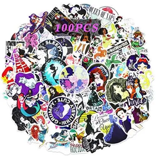 Stickers Kawaii Princesse Disney, 100 Pièces pour Enfants – Stickers Anime Charmants Stickers Kawaii Princesse Disney, 100 Pièces pour Enfants – Stickers Anime Charmants