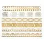 Terra Tattoos Gold Henna Temporäre Tattoos - 75 Fälsche Metalltattoos