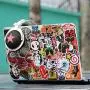 CHNLML Cooler Aufkleber 55-905 Teile Zufällige Musikfolie Vinyl Skateboard Gitarre Reisekoffer Aufkleber Tür Laptop Gepäck Auto Fahrrad Fahrrad Aufkleber (Zufällige Packung) (105 Stück)