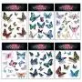Konsait Kids Tattoos Butterfly Temporary Tattoos, Fake Tattoo Sticker for Girls Kids Women Childrens Birthday Party Bag Filler Gift Birthday Girls Party Favors, 16 Sheets Konsait Kids Tattoos Butterfly Temporary Tattoos, Fake Tattoo Sticker for Girls Kids Women Childrens Birthday Party Bag Filler Gift Birthday Girls Party Favors, 16 Sheets