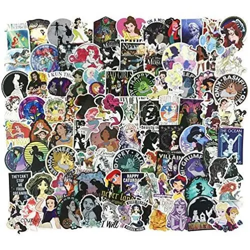 Cute Princess Laptop Sticker for Girl 100pcs Pack Lovely Vinyl Skateboard Water Bottle Computer Travel Case Guitar Snowboard Luggage Car Bike Phone Graffiti Decal Cute Princess Laptop Sticker for Girl 100pcs Pack Lovely Vinyl Skateboard Water Bottle Computer Travel Case Guitar Snowboard Luggage Car Bike Phone Graffiti Decal