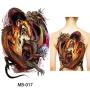 3 Sheets Big Large Full Back Chest Tattoo Sticker Temporary Dragon Decal for Women Men