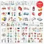 Tattoos Thèmes d'Hôpital 200pcs, Ambulance Docteur Infirmière, Tatouages Temporaires Faux Imperméables pour Fête d'Anniversaire Cadeaux pour Enfants Accessoires Cosplay École Cadeaux Récompenses Tattoos Thèmes d'Hôpital 200pcs, Ambulance Docteur Infirmière, Tatouages Temporaires Faux Imperméables pour Fête d'Anniversaire Cadeaux pour Enfants Accessoires Cosplay École Cadeaux Récompenses