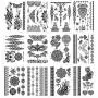 Vorübergehende Henna Tattoos, 100+ Designs, Realistische Temporäre Tattoos für Damen, Teenager & Mädchen, Langlebige, Wasserfeste Mandala Tattoos, Sexige Fake Tattoos für Damen