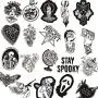 50PCS Gothic Stickers for Water Bottle,Black White Skull Stickers,Waterproof Vinyl Stickers Perfect for Hydro Flask Laptop Phone Car Skateboard 50PCS Gothic Stickers for Water Bottle,Black White Skull Stickers,Waterproof Vinyl Stickers Perfect for Hydro Flask Laptop Phone Car Skateboard