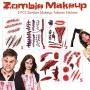 9 Pièces Accessoires de Maquillage d'Halloween, Bandanas Zombie Effrayants, Adhésifs Tattoos, Décorations de Fête, Un Trousseau, Taille Unique. 9 Pièces Accessoires de Maquillage d'Halloween, Bandanas Zombie Effrayants, Adhésifs Tattoos, Décorations de Fête, Un Trousseau, Taille Unique.