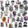 Anime Stickers Tim Burtons The Nightmare Before Christmas Movies Theme Stickers Laptop Stickers Waterproof Skateboard Snowboard Car Bicycle Luggage Decal 50pcs Pack (Tim Burtons Movies Theme) Anime Stickers Tim Burtons The Nightmare Before Christmas Movies Theme Stickers Laptop Stickers Waterproof Skateboard Snowboard Car Bicycle Luggage Decal 50pcs Pack (Tim Burtons Movies Theme)