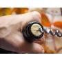 Professional Waiter´s Corkscrew for all Cork Stoppered and Beer Cap Bottles-Stainless Steel Lightweight Corkscrews for Wine Bottles-Set of 1 Wine Opener Used for the Best Waiters
