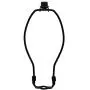 Creative Hobbies Lamp Kit for Liquor Bottles, Wine Bottles - Includes All Adapters and Parts - Black Finish Hardware and Metallic Grey Socket Creative Hobbies Lamp Kit for Liquor Bottles, Wine Bottles - Includes All Adapters and Parts - Black Finish Hardware and Metallic Grey Socket
