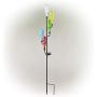 Alpine Corporation QTT504SLR Solar Stake, 37 Inch Tall, Multi-Color