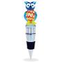 Cheers Owl Glass Wine Stopper With LED Changing Lights - Elegant Multi Color LED Lights Wine Bottle Stopper, Reusable Wild Life Animal Bottle Topper Plug Sealer, Cute Home Decor & Bar Tool Accessory