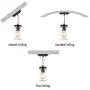 Lampe WTYUIO en Mason Jar, 1 Lampe, Pendentif Cuisine, Chandelier Rustique pour Île Cuisine, Suspension Flush Mount pour Cuisine, Salon, Étage, Salle à Manger. Lampe WTYUIO en Mason Jar, 1 Lampe, Pendentif Cuisine, Chandelier Rustique pour Île Cuisine, Suspension Flush Mount pour Cuisine, Salon, Étage, Salle à Manger.