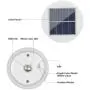Farbst wechselnder Mosaik-Solarglas-Gartenlichtdekoration, wiederaufladbare Mehrfarben-Solar-Tischlampe, wasserdichtes LED-Nachtlicht für Garten, Party, Schlafzimmer, Patio, Indoor/Outdoor Dekoration, Ideal Geschenke