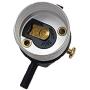 B&P Lamp Brass Plated Finish Table Lamp Wiring Kit With 10 Inch Harp, Push-Thru Socket