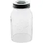 Open Bottom Mason Jar Glass Shade with 1-5/8-Inch Fitter Opening Lighting Lid (RM Quart Ball Jar, Clear) Open Bottom Mason Jar Glass Shade with 1-5/8-Inch Fitter Opening Lighting Lid (RM Quart Ball Jar, Clear)