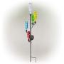 Alpine Corporation QTT504SLR Solar Stake, 37 Inch Tall, Multi-Color
