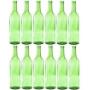 Fässer und Flaschen-Skulpturen von Jerry Swanson – 12 x 750 ml grüne Claret Weinflaschen für Ihre Fässer-Skulptur