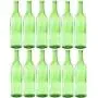 Bottle Tree Creations by Jerry Swanson 12-750 ml green Claret Glass Wine Bottles For Your Bottle Tree