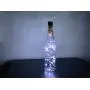 10 Weißwein-Weinflaschenkandelabern mit Korken – Korkleuchten, 10er Pack, 6,5m LED-Kandelabern