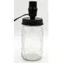 Kit de Fabrication de Lampes en Bocal Mason – Noir, avec Douille, Idéal pour Conversion de Lampes, Compatible avec Bocal Large, Fruits, Bocaux Mason, Pré-Câblé et Facile à Utiliser Kit de Fabrication de Lampes en Bocal Mason – Noir, avec Douille, Idéal pour Conversion de Lampes, Compatible avec Bocal Large, Fruits, Bocaux Mason, Pré-Câblé et Facile à Utiliser