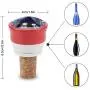 wine toppers corks decorative JAPANESE CHIN Christmas Light Wine Corks Bottle Stoppers for Holiday Party wine toppers corks decorative JAPANESE CHIN Christmas Light Wine Corks Bottle Stoppers for Holiday Party