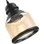 MOTINI 3-Light Linear Glass Pendant Light for Kitchen Island Hanging Lighting Fixture Chandelier for Dining Room, Black and Amber Glass Shade MOTINI 3-Light Linear Glass Pendant Light for Kitchen Island Hanging Lighting Fixture Chandelier for Dining Room, Black and Amber Glass Shade