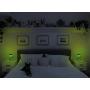 Tipsy Umbrella Cactus Shaped Mason Jar Light - Cactus Decor / Cactus Room Decor /Cactus Lamp (Single)