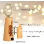 Taiker Weinvorrats-Lichter mit Korken, 30er Pack 20 LED-Batteriebetriebene Mini-Feenleuchten, DIY, Party, Dekoration, Weihnachten, Halloween, Hochzeit (Warmweiß)