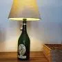 DIY Flaschenlampe-Set – Lampen-Sets Ermöglichen die Herstellung einer Weinflaschenlampe oder anderer Flaschenlampen – Lampen-Set zum Basteln mit einer Spirituosenflasche (Nickelfinition mit Silberkabel)