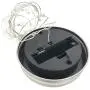 Solar Mason Jar Laternen Hängende Solar Mason Jar Deckel Laternen Solar Garten Laternen Mason Jar Laternen mit Deckeln Solar Jar Deckel Lichter LED Wasserdicht Zauberlaternen (Nicht inklusive Glas)