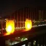 Solar Flammen Laternen, 6er-Set, Flickerglow Solarbetriebene Glasbehälter Laternen für Outdoor-Hängelampen, Wasserdicht, Tanzende LED-Flammen für Garten, Terrasse, Wegbeleuchtung