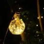Dekoman Hochwertige 10er Pack Solar Weiniglas-Beleuchtung, 20 LEDs, Wasserdicht, Silberdraht, Korkleuchten – für Party, Hochzeit, Weihnachten, Feiertage, Outdoor, Garten, Terrasse, Wegbeleuchtung