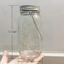 Solar Mason Jar Lights, Large Size Bigger Glass Mason Jar with 30 LEDs Fairy Firefly String Lights, Best Patio Yard Desktop Party Decor Outdoor Solar Hanging Lanterns (6-Pack Warm White)