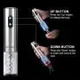 Secura Electric Wine Opener, Automatic Electric Wine Bottle Corkscrew Opener with Foil Cutter, Rechargeable (Stainless Steel) Secura Electric Wine Opener, Automatic Electric Wine Bottle Corkscrew Opener with Foil Cutter, Rechargeable (Stainless Steel)