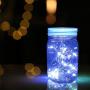 zuoshini Solar Mason Jar Lights Hanging Solar Mason Jar Lid Lights Solar Garden Lights Mason Jars with Lids Solar Jar Lid String Lights LED Waterproof Fairy Jar Lids Lights (Not Including jar)