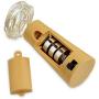 LED Kork Wein Flasche Sterne Glühbirnen LED-Lichterkette, Akkubetriebene Lichterkette mit 15 Mikro LED DIY für Bar, Wein, Schlafzimmer, Partys, Hochzeiten, Dekoration (6er Set, 75cm/2,5ft, Mehrfarbig)