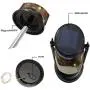 2er Pack Yeuago Glasgläser Solar Garten Laternen mit 30 LED Lichterkette, Retro Design für Terrasse, Garten, Wegdekoration (Warmes Licht)