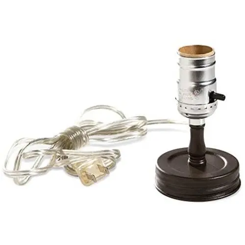 Glasampel Adapter für Lampen / Mason Jar Lamp Adapter für Lampen